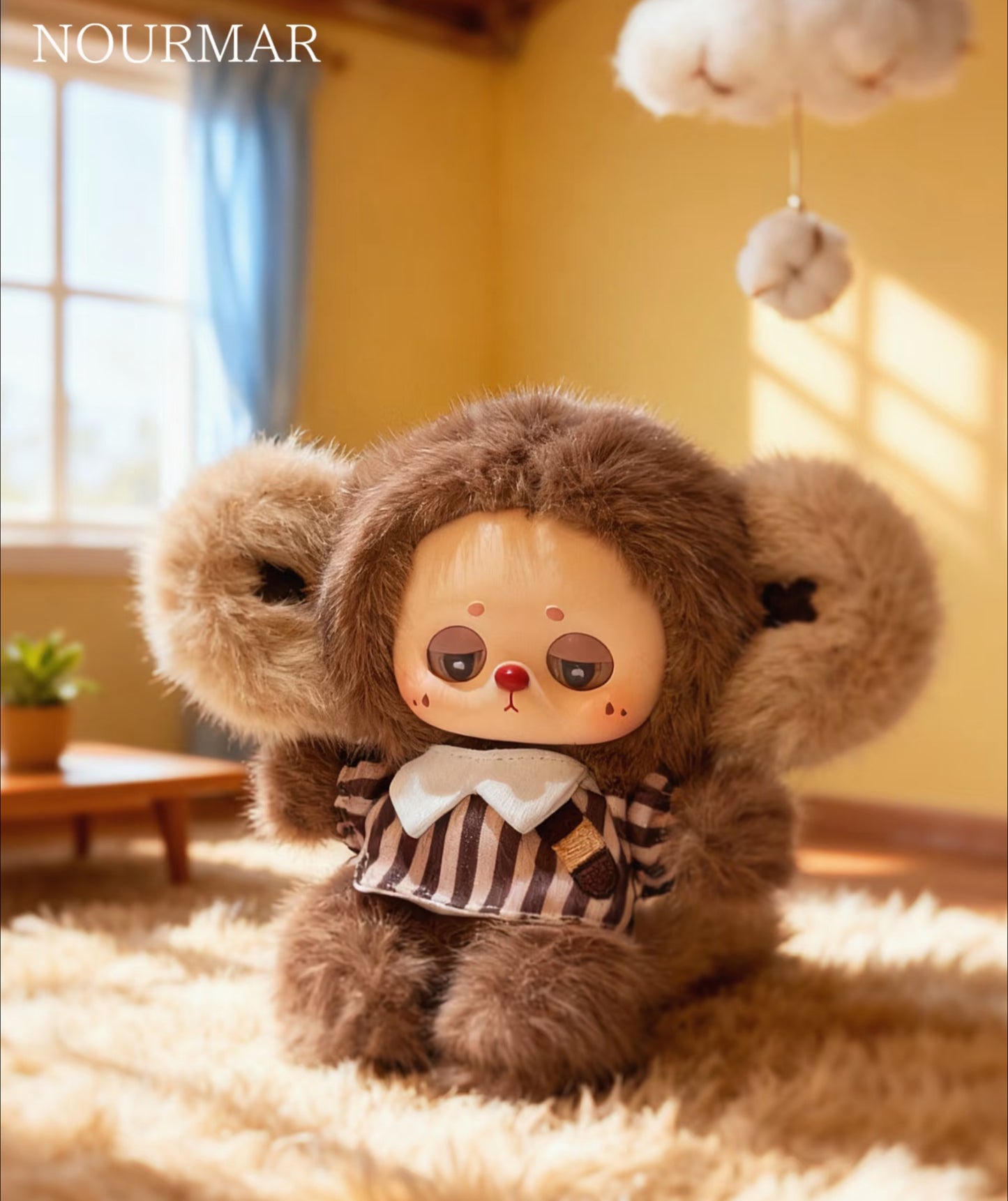 Nourmar Dull Sense Lab Series Plush Pendant Keychain Blind Box