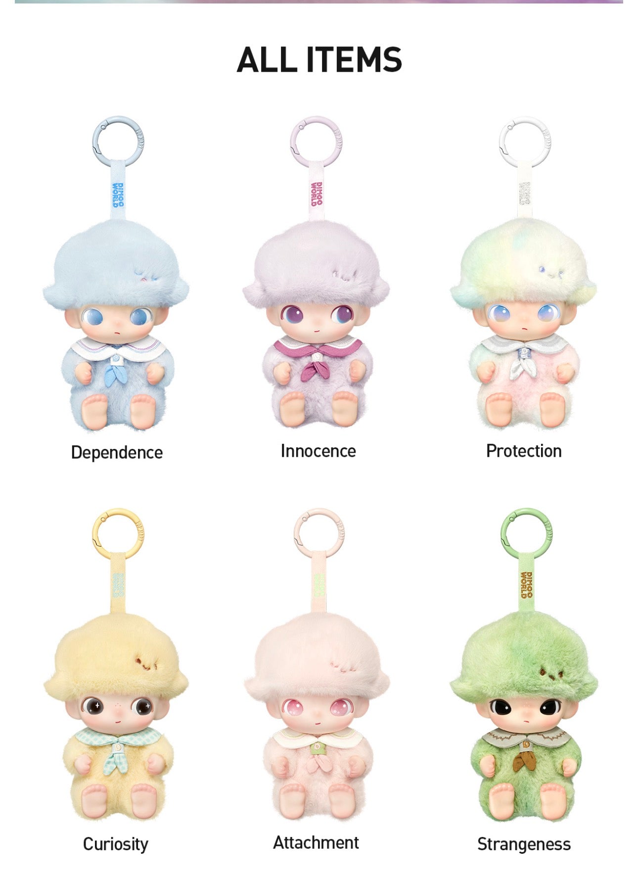 DIMOO Journal of New Life Series-Vinyl
Plush Pendant Blind Box