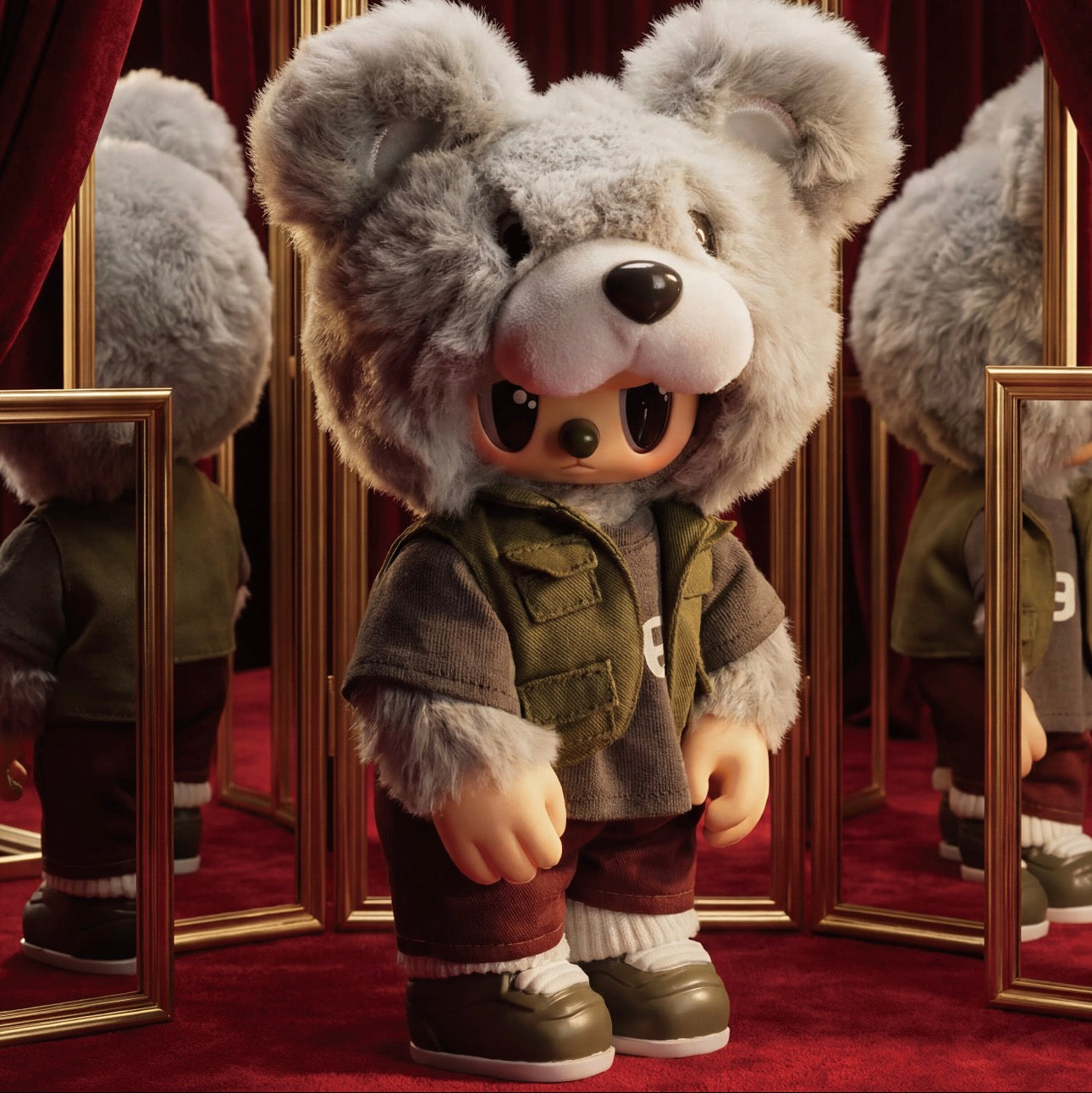 Rebel Bear Street Plush Blind Box