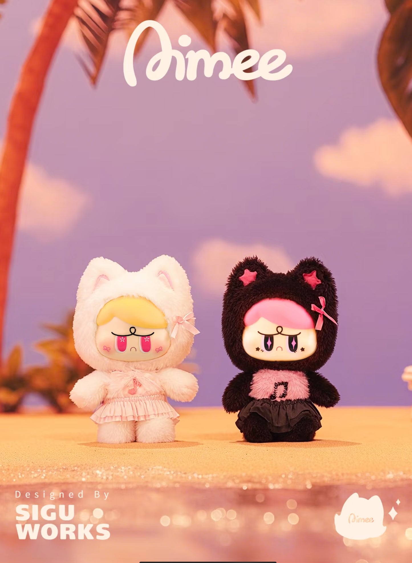 Angry Aimee Summer Music Festival Plush Pendant Blind Box