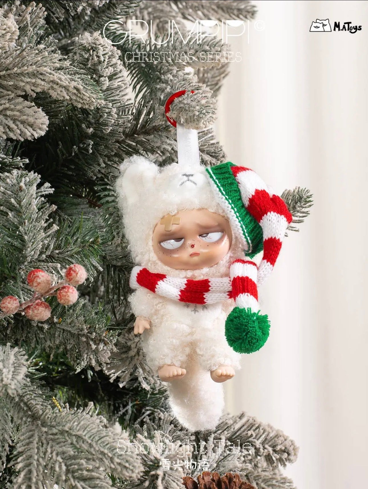 Sleepless Grumpipi Limited Edition Christmas Series Plush Pendant Blind Box