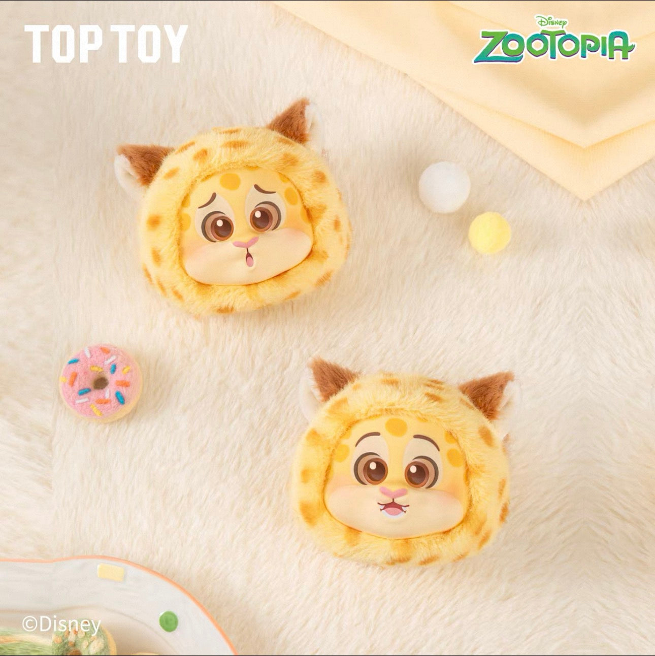 Zootopia Emoji Series Plush Phone Holder Blind Box