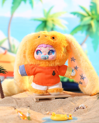 Jiimo Sailing Log Plush Pendant Blind Box - Collectible Keychain Charm
