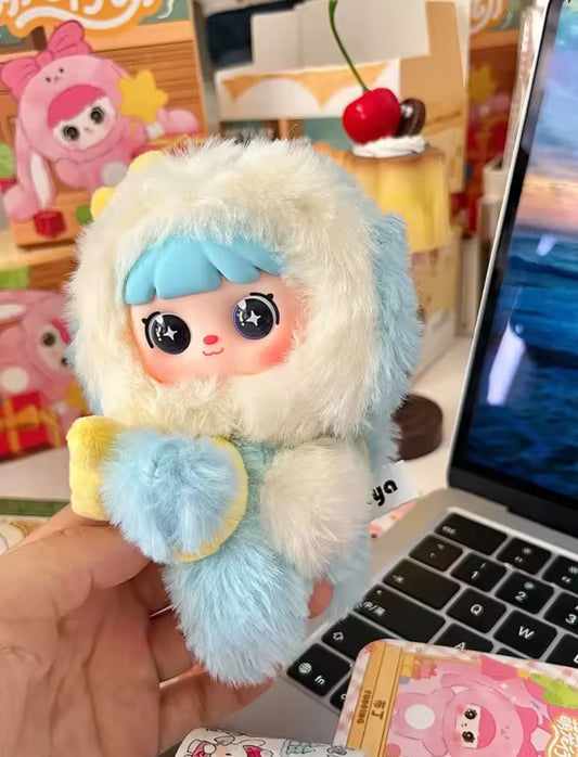 Meya Cute Pet Action Plush Pendant Keychain