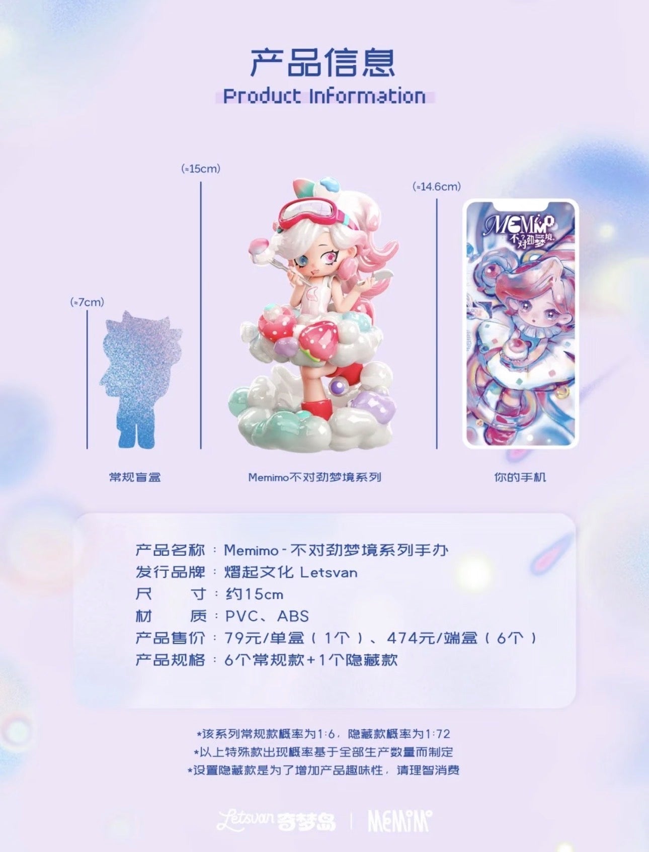 Memimo Strange Dreams Series Figures Blind Box