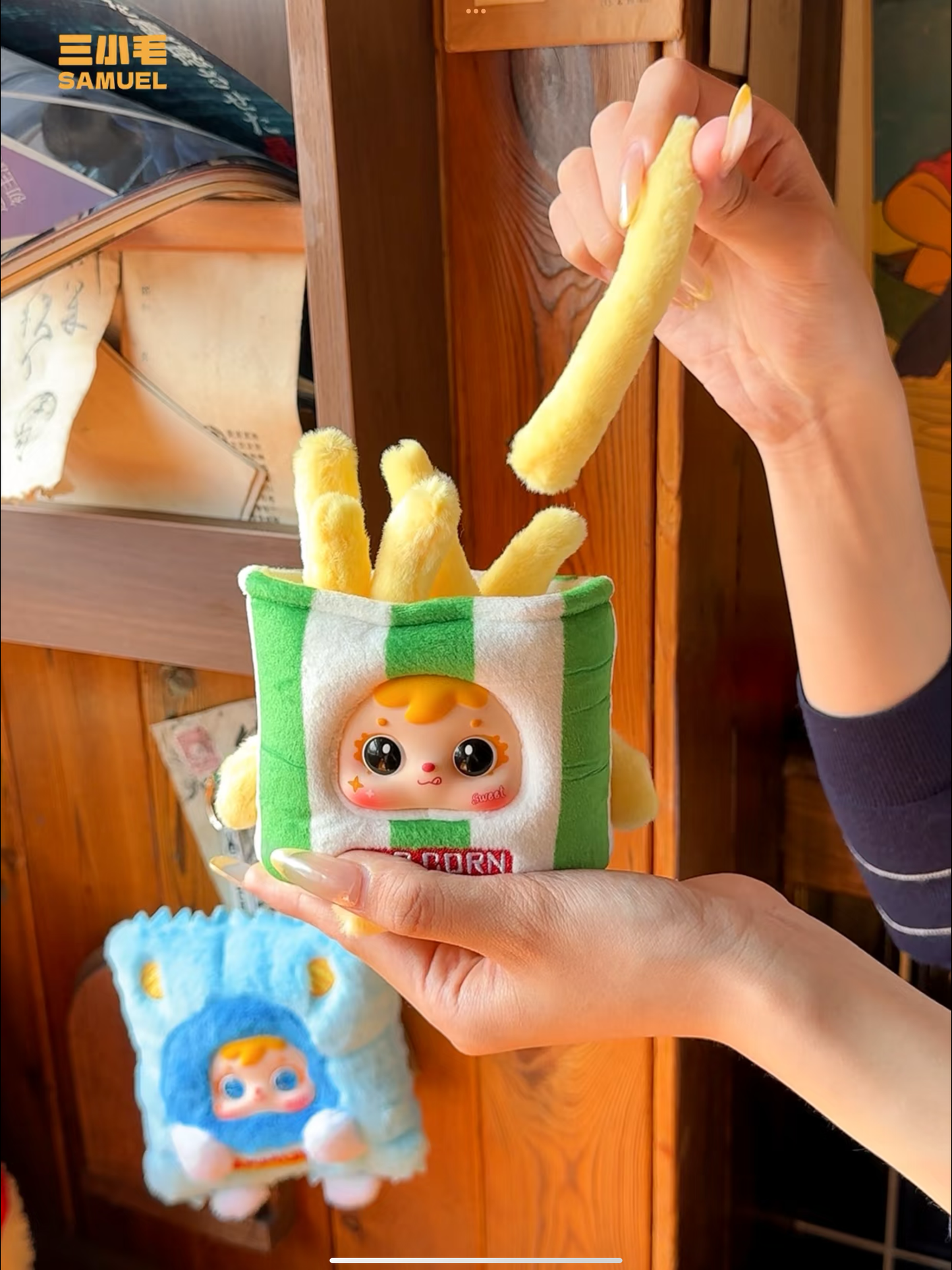 Samuel Fried Shrimp Plush Pendant Blind Box