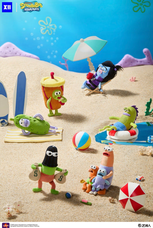 Bikini Bottoms A Day in the Life of Residents Series Plush Pendant Blind Box Series