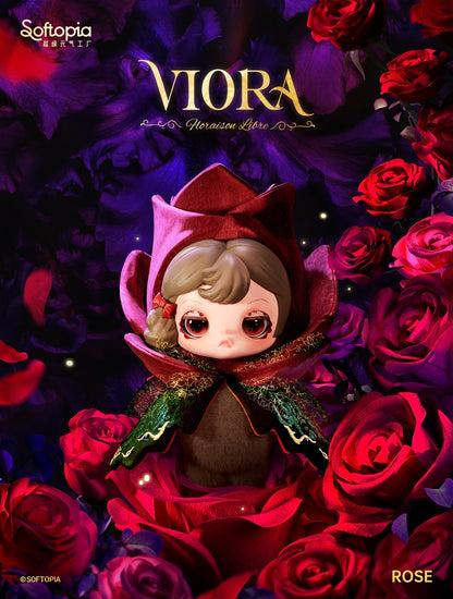 Viora Floraison Libre Series Plush Pendant Blind Box
