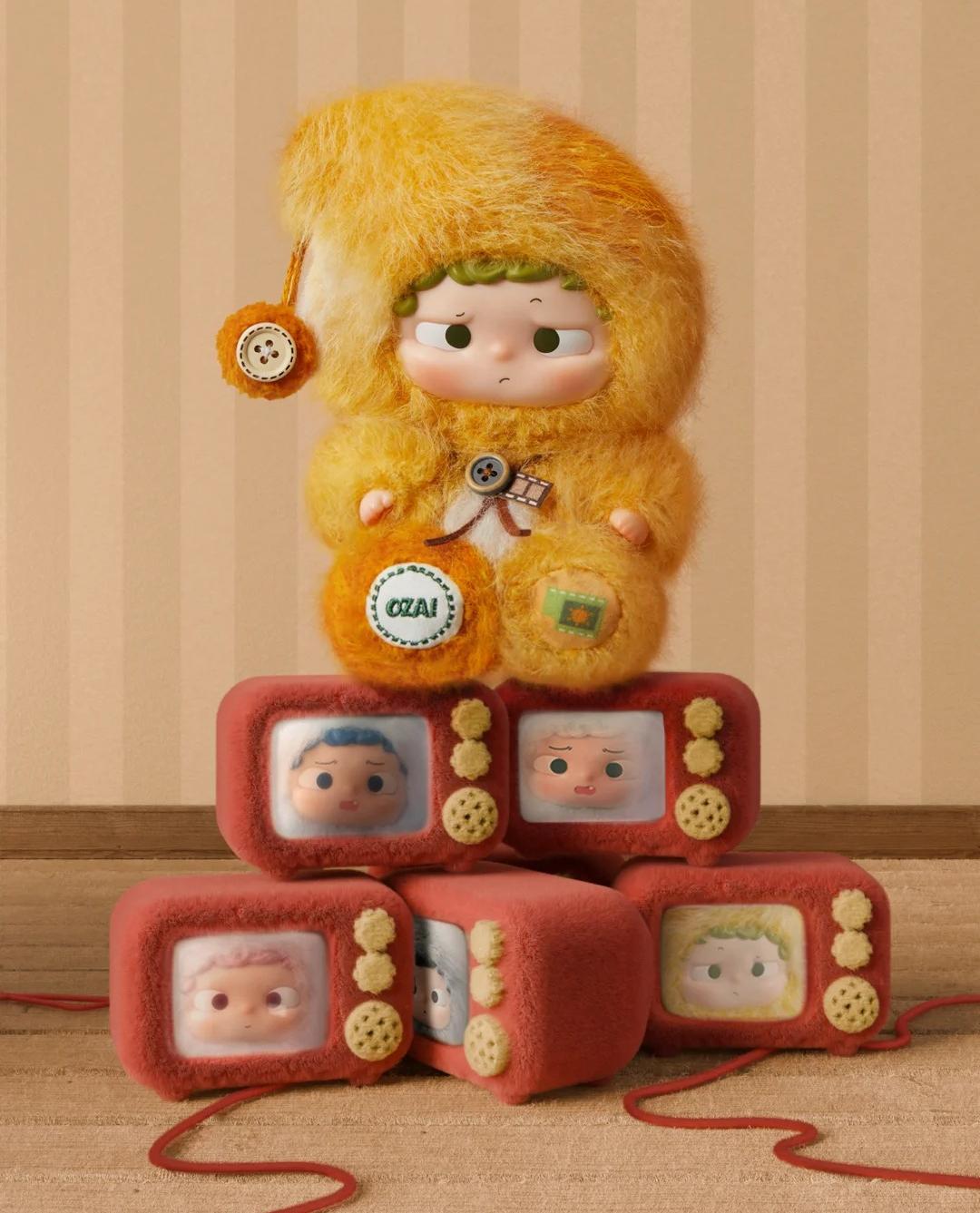 Ozai Framed in Memory Series Plush Pendant Blind Box