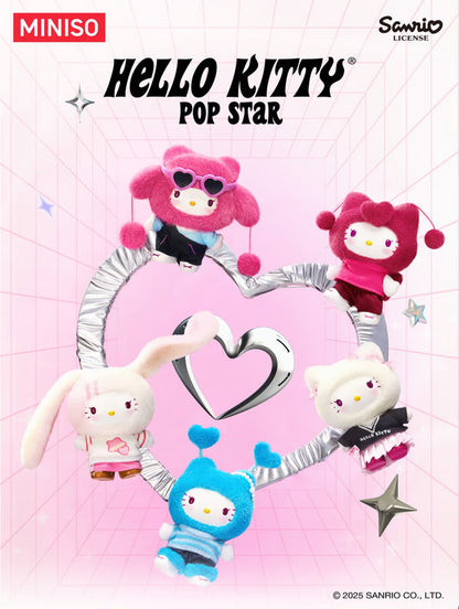 Sanrio Hello Kitty Pop Star Vinyl Plush