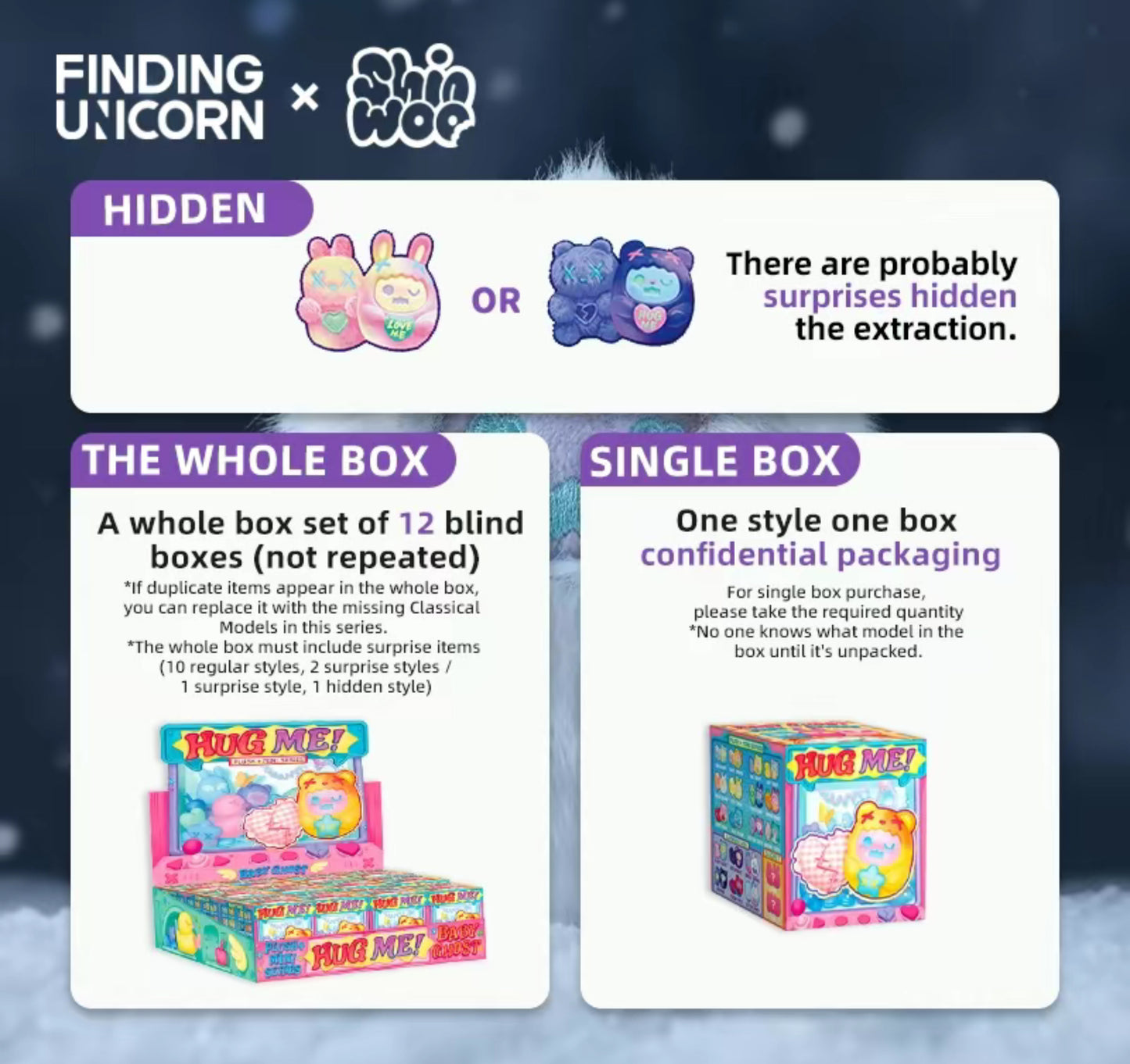 ShinWoo Hug Me Mini Series Blind Box