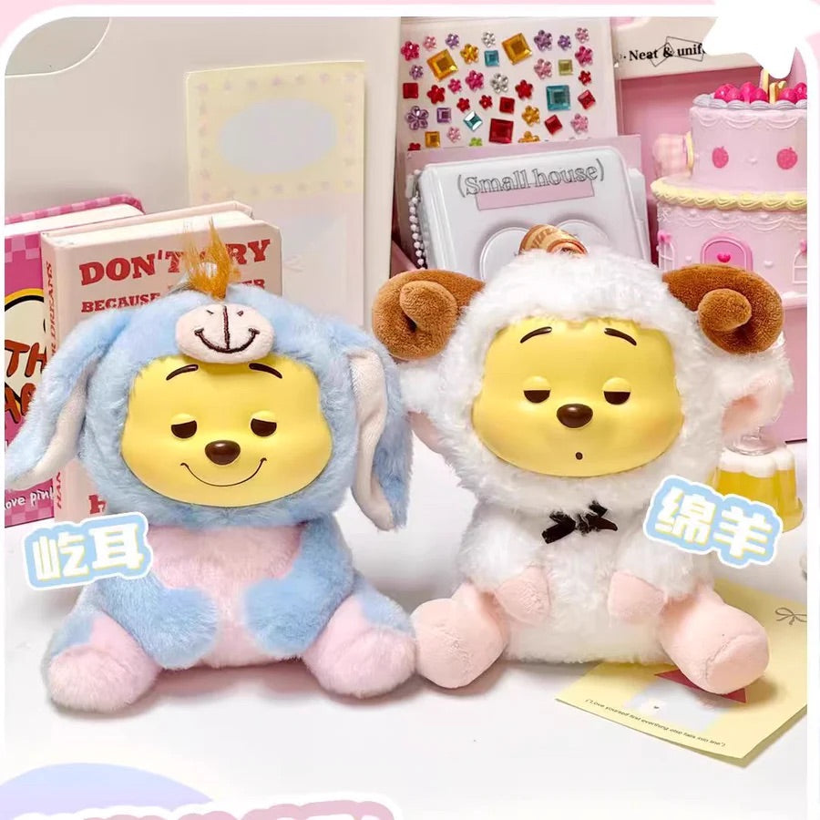 Miniso × Disney – Winnie the Pooh “Naughty Team” Vinyl Plush Blind Box