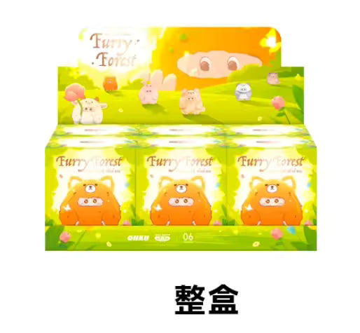 GIGGLE Monster Furry Forest Series Vinyl Plush Blind Box