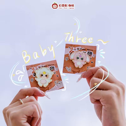 Babythree Metal Badge Pin