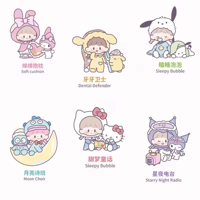 Sanrio Characters zZoton - Preparation Before Bedtime Series Vinyl Figure