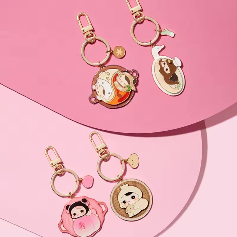 POPMART PUCKY Fairy Food Restaurant Series Blind Box Pendant Keychain