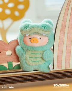 Lulu The Piggy - Animal Party Puppet Show PVC Face Plush Keychain Blind Box