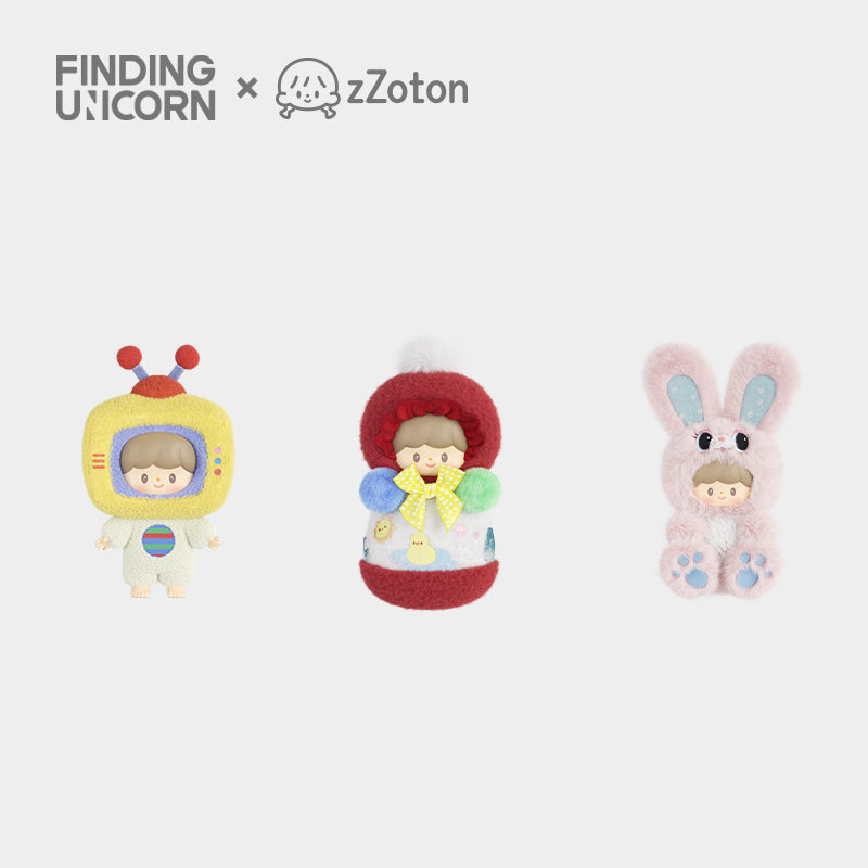zZoton Happy Childhood Series Plush Pendant