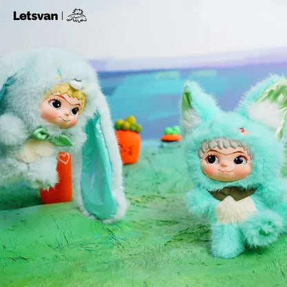Wakuku Fox & Bunny Trick Or Treat Series Plush Blind Box