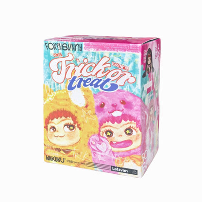 Wakuku Fox & Bunny Trick Or Treat Series Plush Blind Box