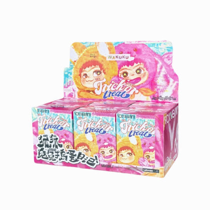 Wakuku Fox & Bunny Trick Or Treat Series Plush Blind Box