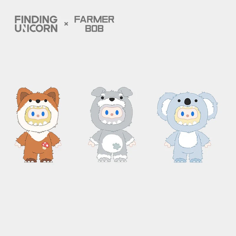 F.UN × Farmer Bob Ani‑Monster Series Plush Blind Box