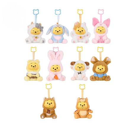 Miniso × Disney – Winnie the Pooh “Naughty Team” Vinyl Plush Blind Box