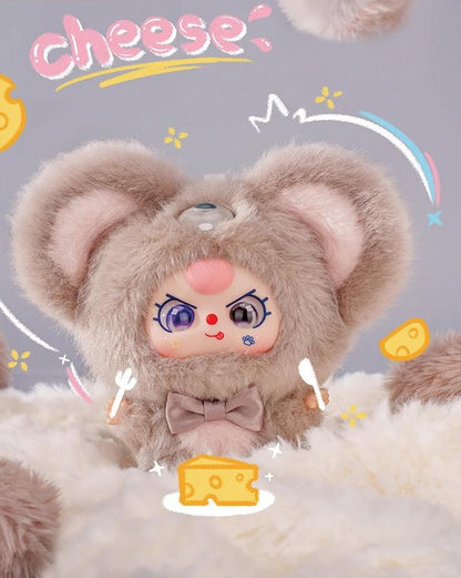 Baby three Mini Hug Series Vinyl Plush Blind Box