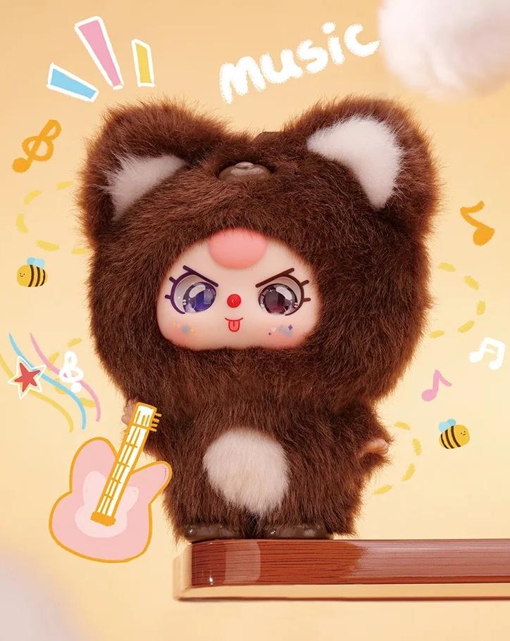 Baby three Mini Hug Series Vinyl Plush Blind Box