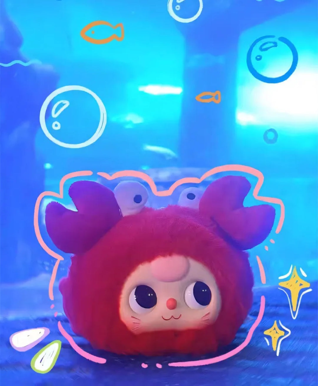 Baby Three Romantic Ocean Plush Blind Box