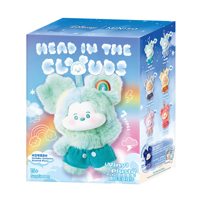 MINISO - Disney Mickey Head in the Clouds Vinyl Plush Pendant Blind Box