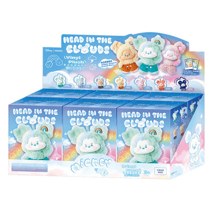 MINISO - Disney Mickey Head in the Clouds Vinyl Plush Pendant Blind Box