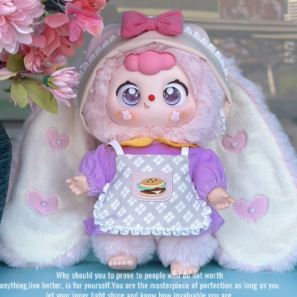 DOUBAO 400% Disappearing Burger Series Plush Blind Box