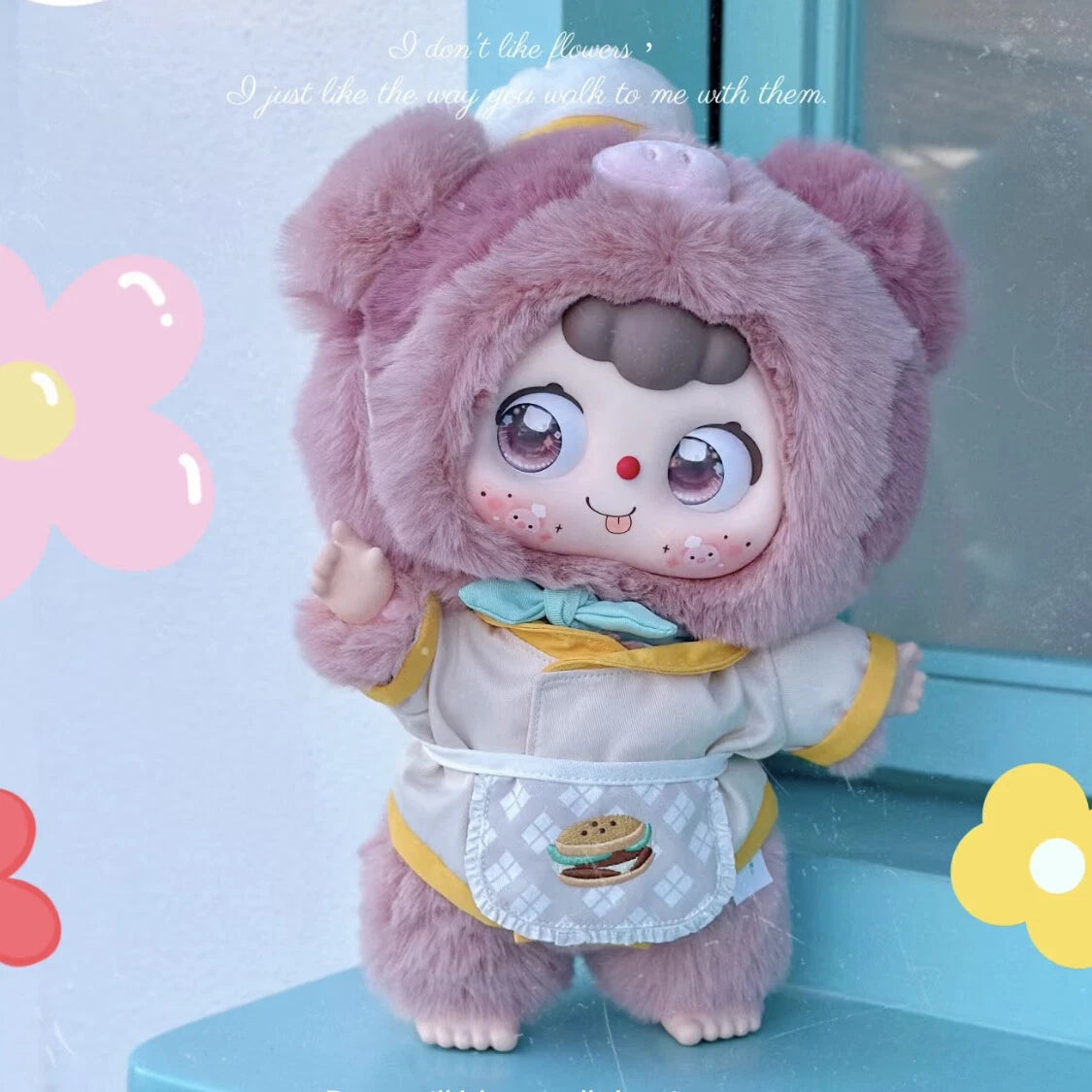 DOUBAO 400% Disappearing Burger Series Plush Blind Box