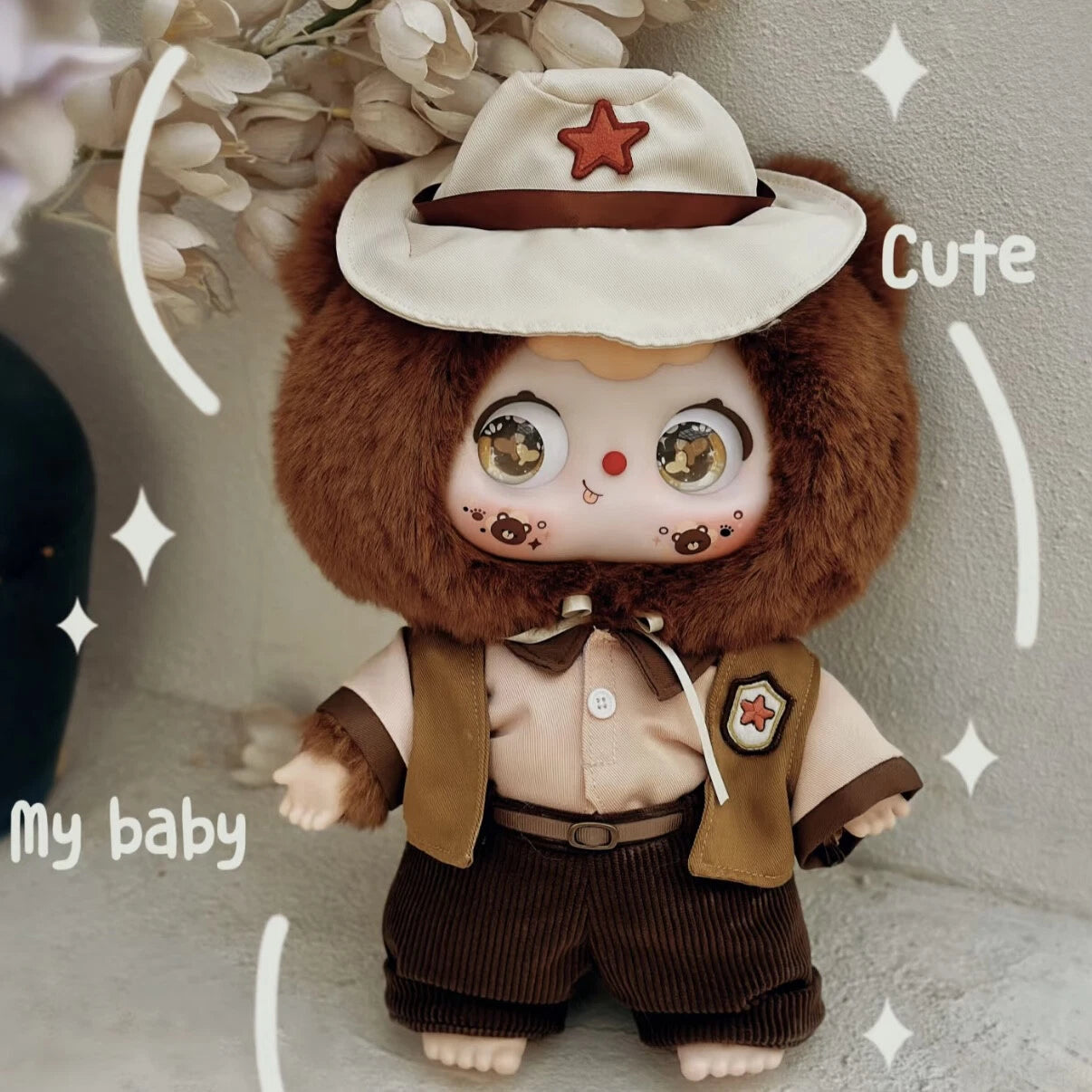 DOUBAO 400% Disappearing Burger Series Plush Blind Box