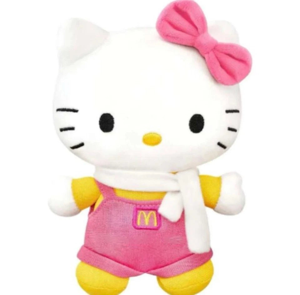 McDonald Hello Kitty Plush Toys of 50th Anniversary Hong Kong Limited Edition
